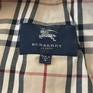 Burberry coat
